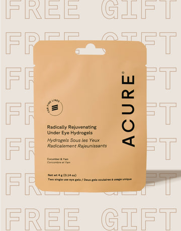 Get a FREE pack of our Under Eye Hydrogels with any purchase.