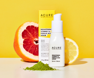 <p><strong>Brightening Serum</strong></p><p>with Vitamin C & Ferulic Acid</p>