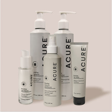 ACURE Complete Bonding Hair Kit –
Clean, vegan Shampoo, Conditioner & Leave-In Treatments for Stronger, Healthier Hair