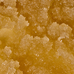 Close-up of sugar body scrub