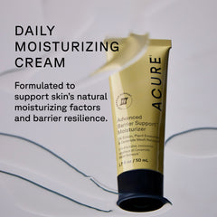 Acure Daily Moisturizing Cream tube on a white background