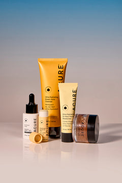 Vegan skincare routine - glowing sking with clean, science backed products