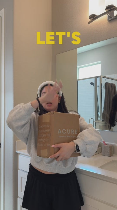 UGC video with acure products